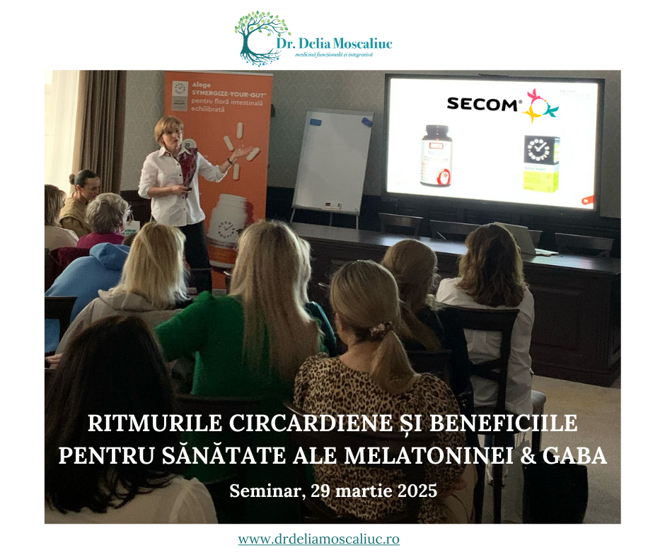 RITMURILE CIRCARDIENE ȘI BENEFICIILE PENTRU SĂNĂTATE ALE MELATONINEI și GABA