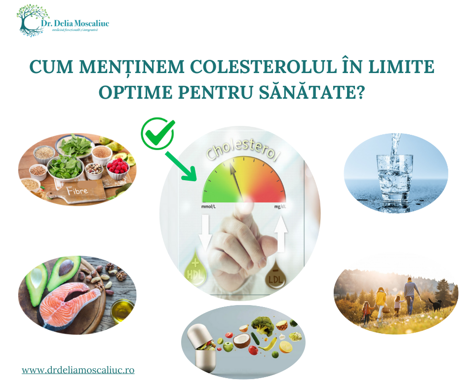 Cum mentinem colesterolul la nivel optim cu ajutorul medicinei functionale
