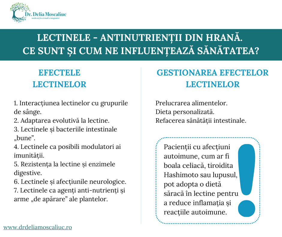 Lectinele, antinutrientii din hrana noastra