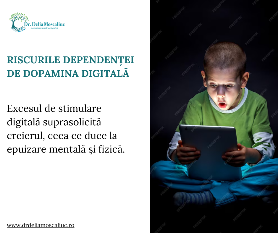 Excesul de dopamina