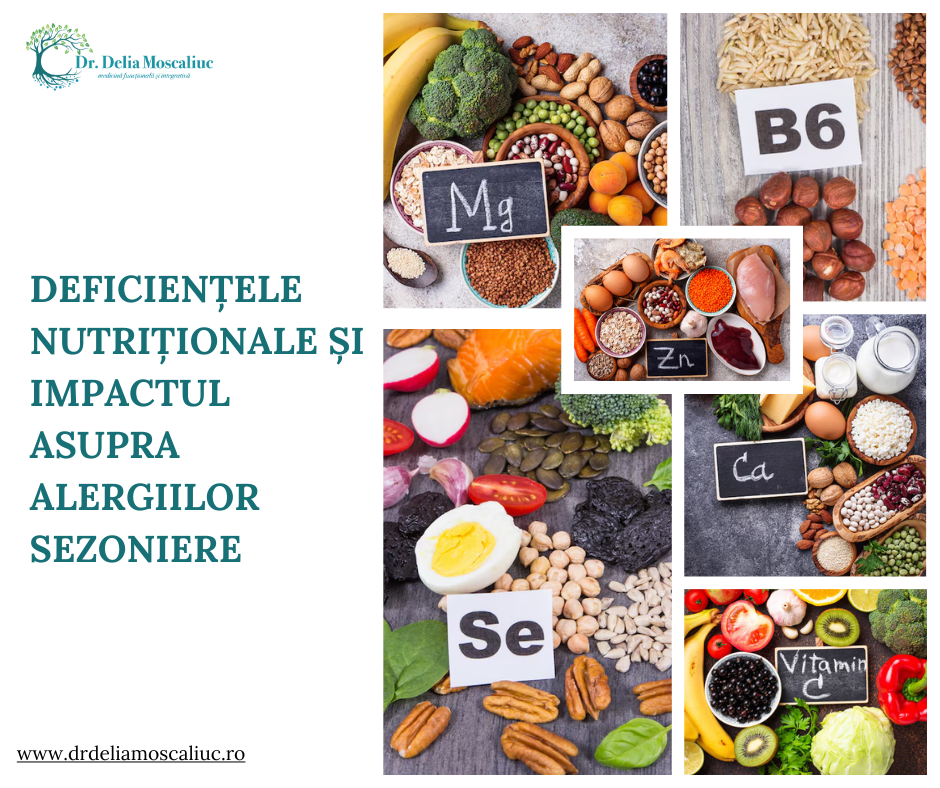 Deficiente nutritionale si impactul asupra alergiilor sezoniere