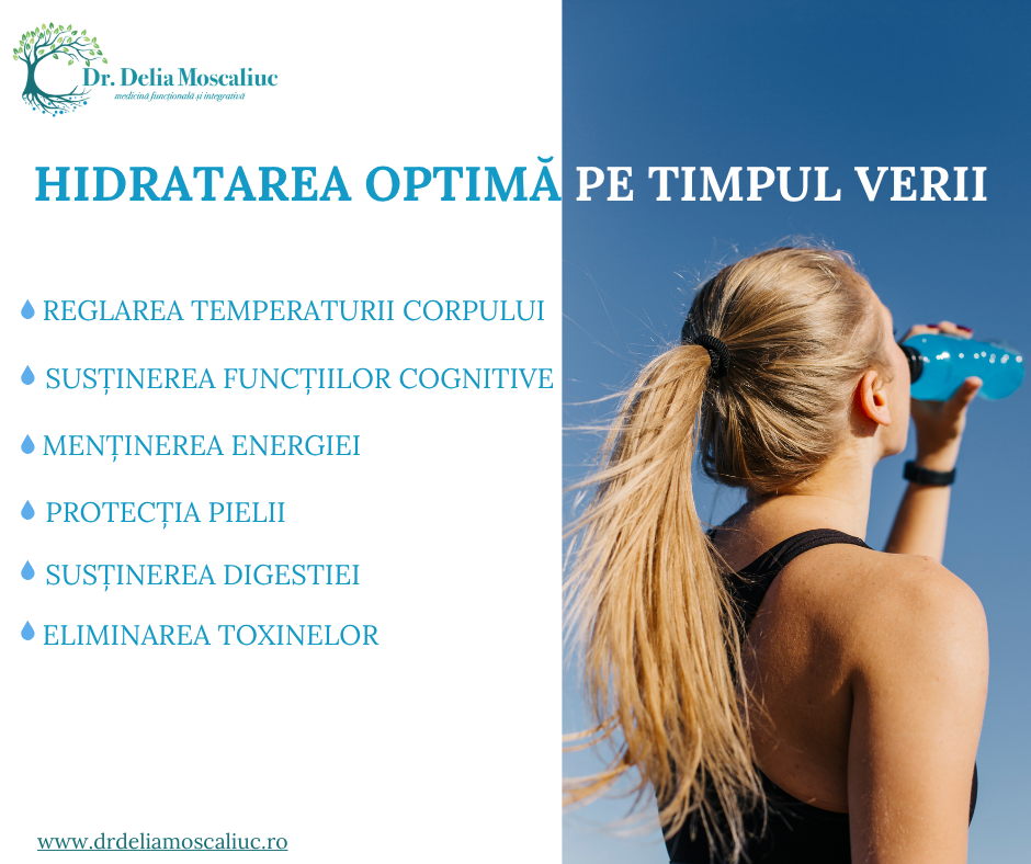 Hidratarea optima pe timpul verii